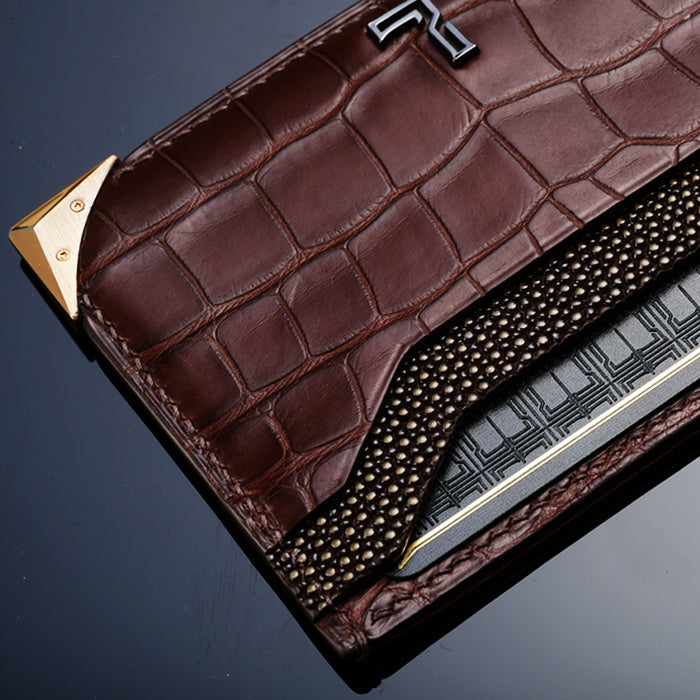 Precious Materials – LAGARTO Handmade Exotic Leather Wallets