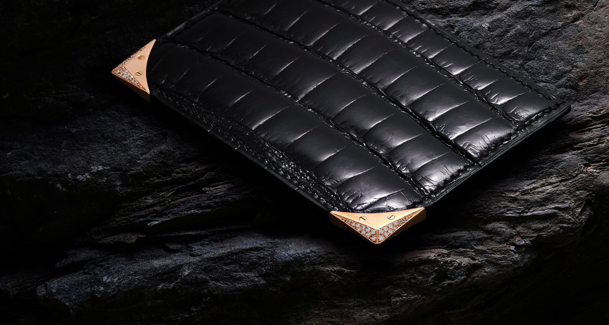 Real Leather Wallets → Men's Exotic Skin Wallets Genuine Leather